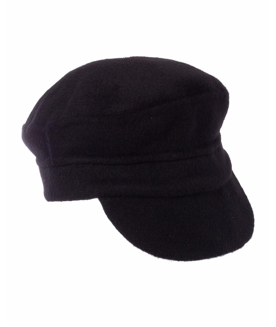 P.A.R.O.S.H. Черная шерстяная кепка, фото 1