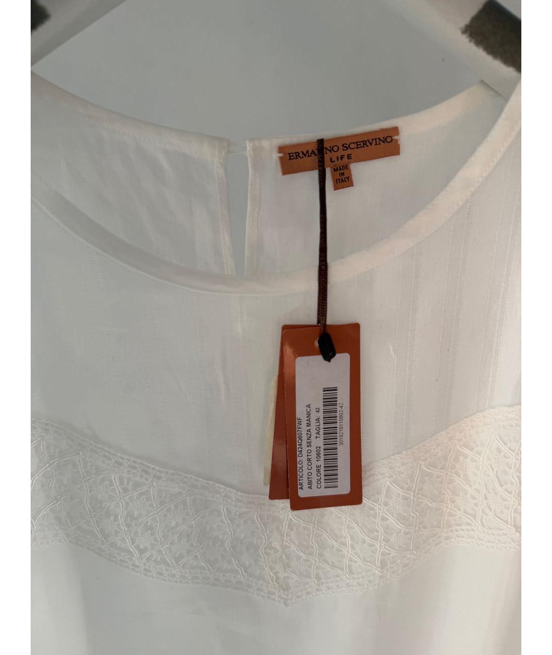 ERMANNO SCERVINO Белый сарафан, фото 7