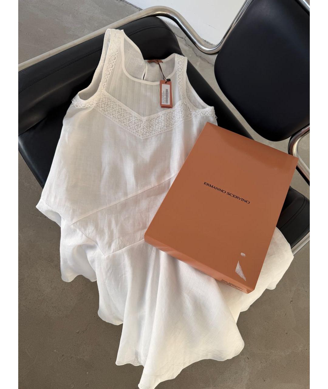 ERMANNO SCERVINO Белый сарафан, фото 2
