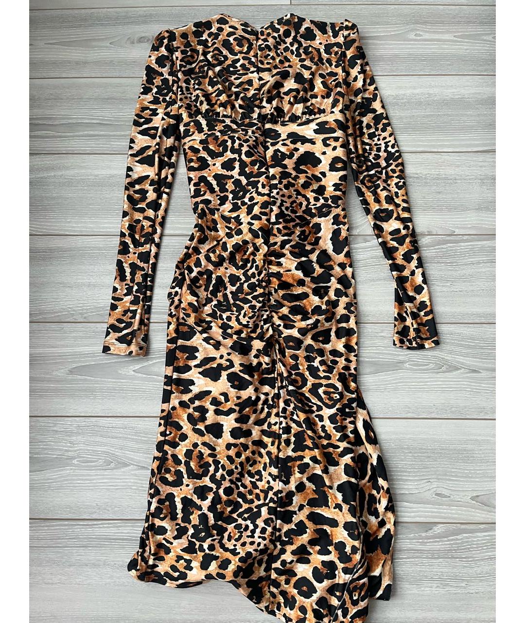 PACO RABANNE Мульти полиэстеровое коктейльное платье, фото 5