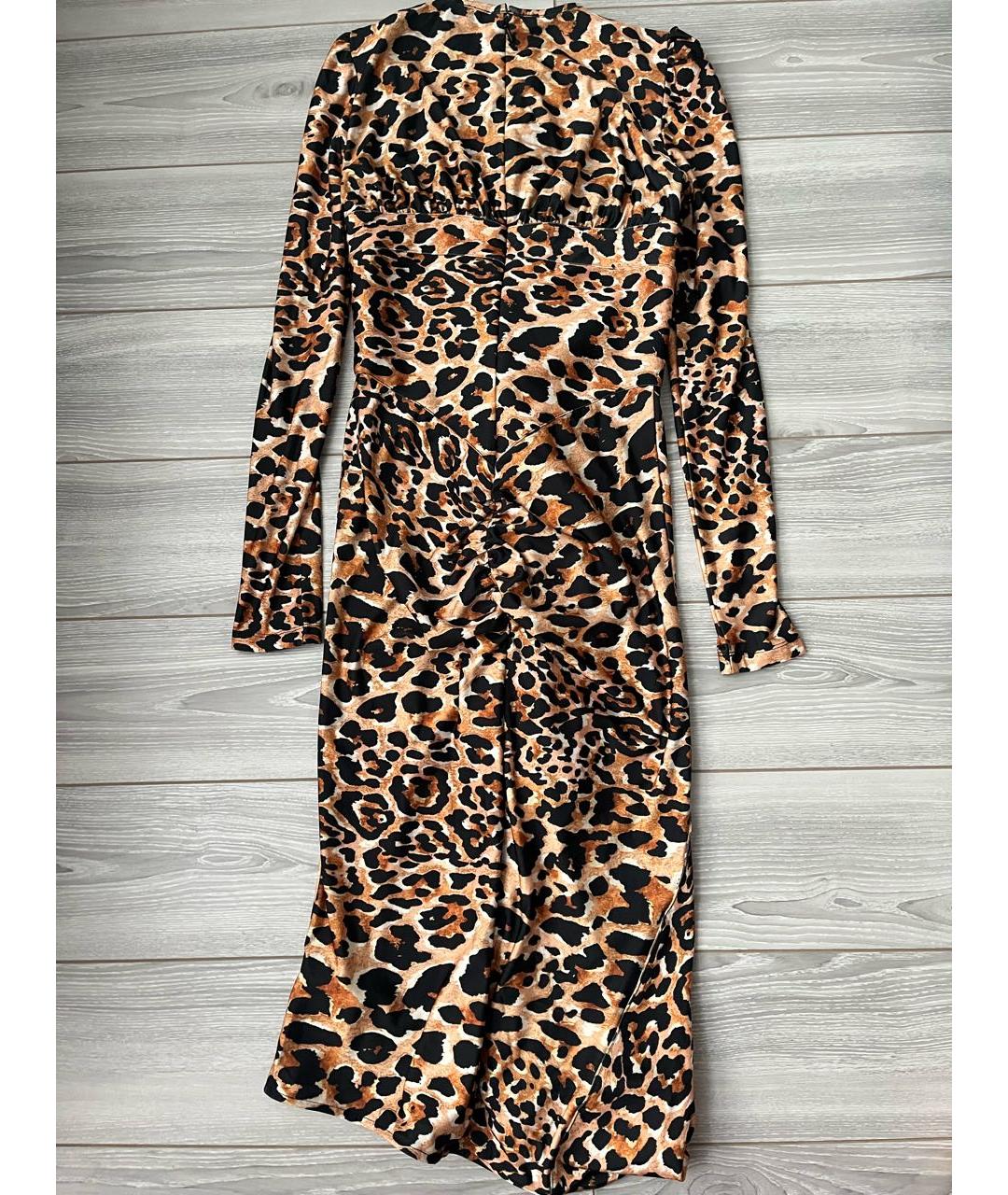 PACO RABANNE Мульти полиэстеровое коктейльное платье, фото 3