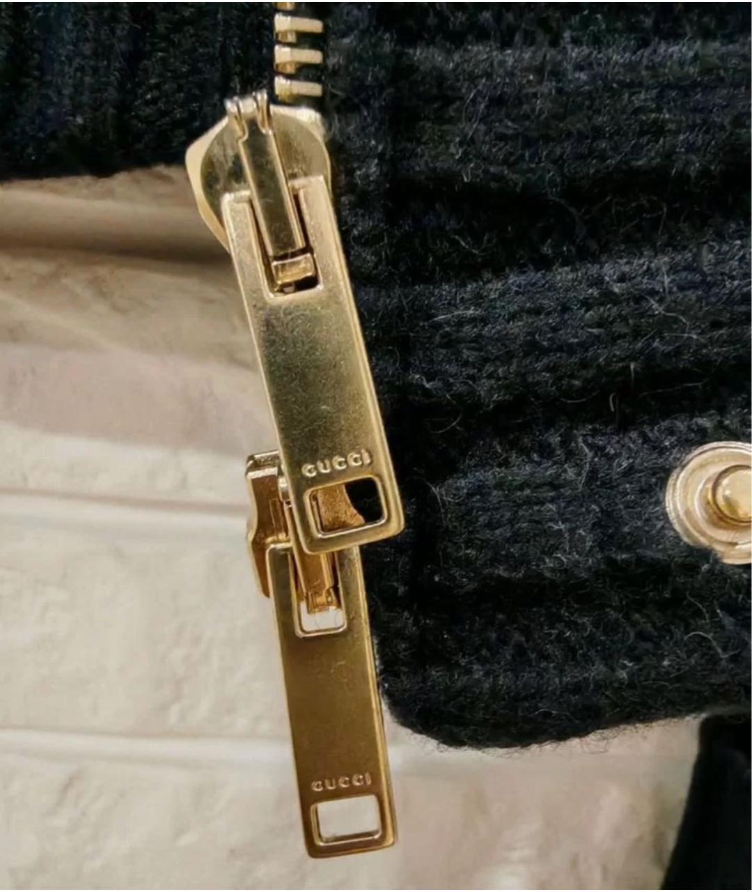 GUCCI Черный джемпер / свитер, фото 7