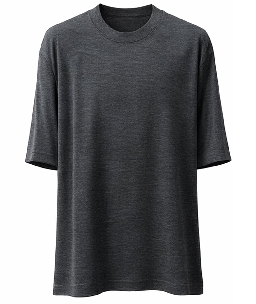 BRUNELLO CUCINELLI Серая хлопковая футболка, фото 1