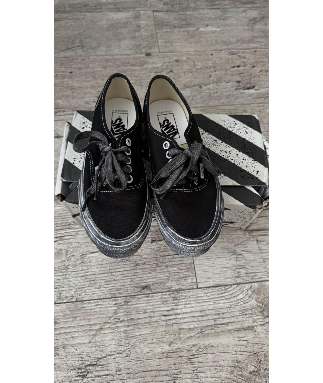 VANS Черные текстильные кеды, фото 6