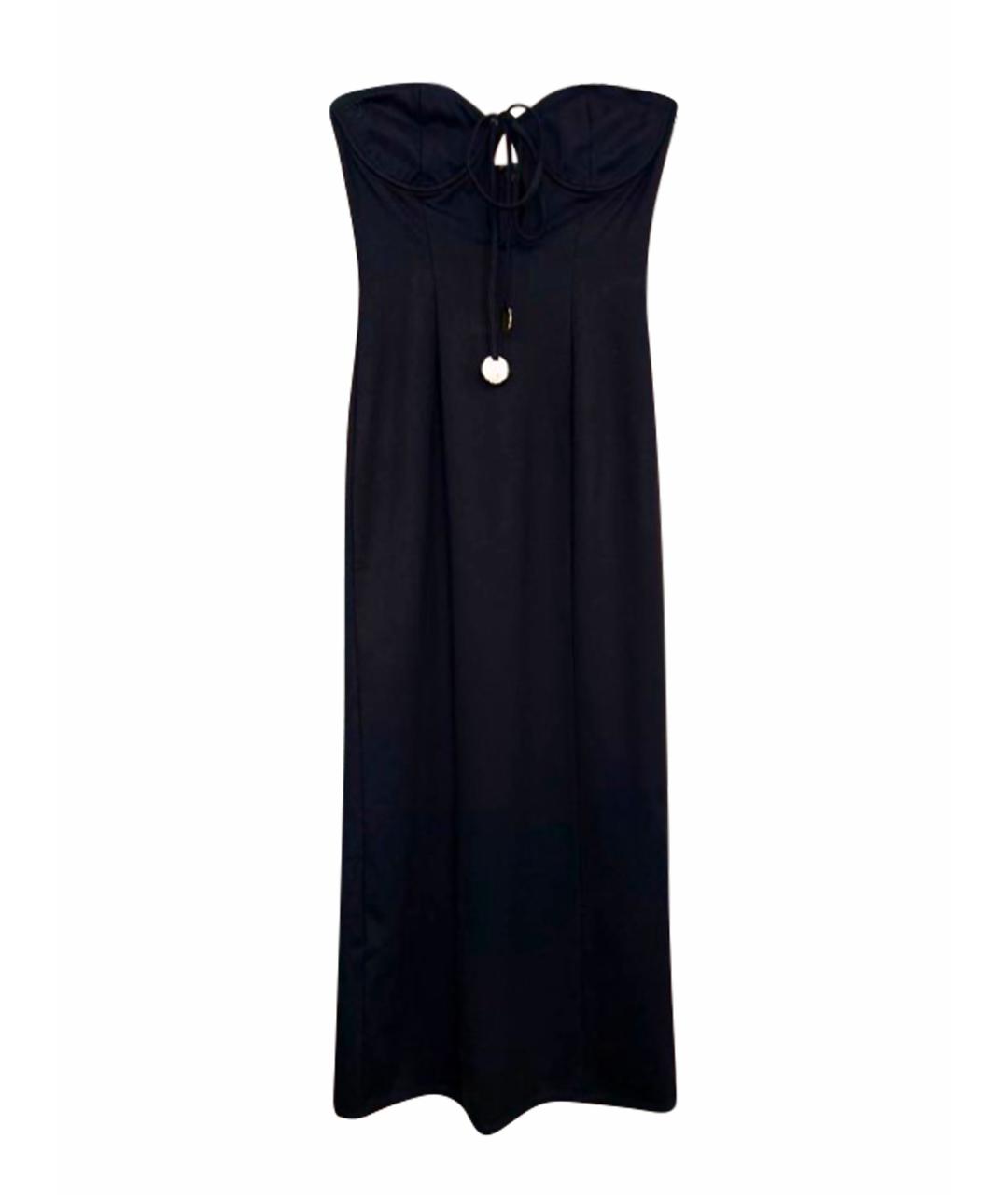 STAUD Черное повседневное платье, фото 1