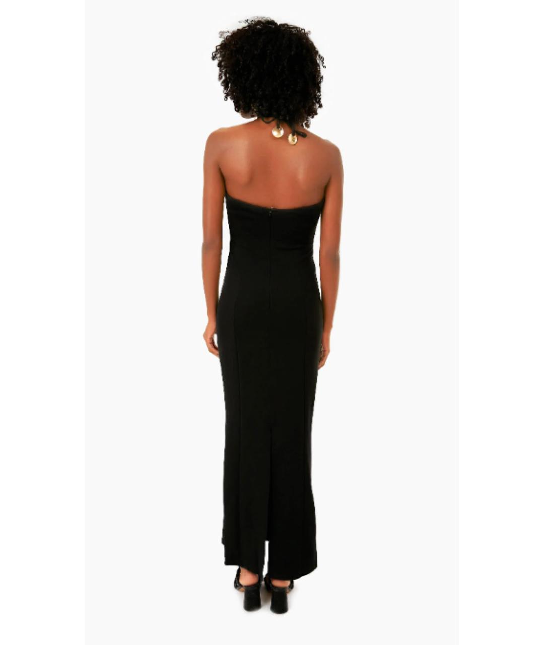 STAUD Черное повседневное платье, фото 5