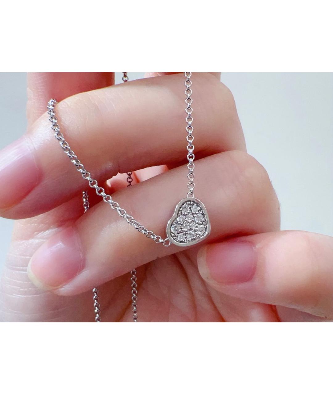CHOPARD Серебряное колье из белого золота, фото 5