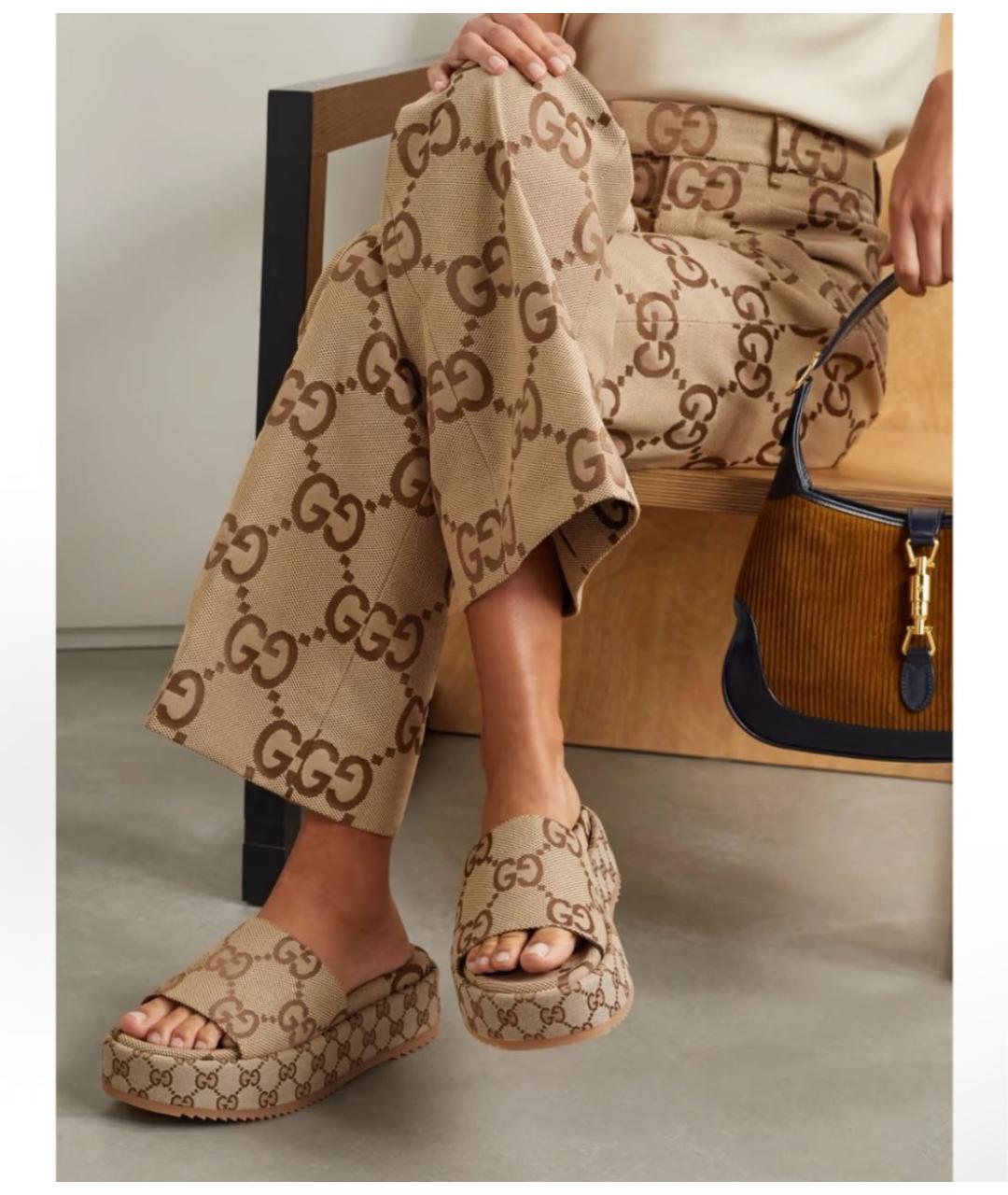 GUCCI Шлепанцы, фото 3