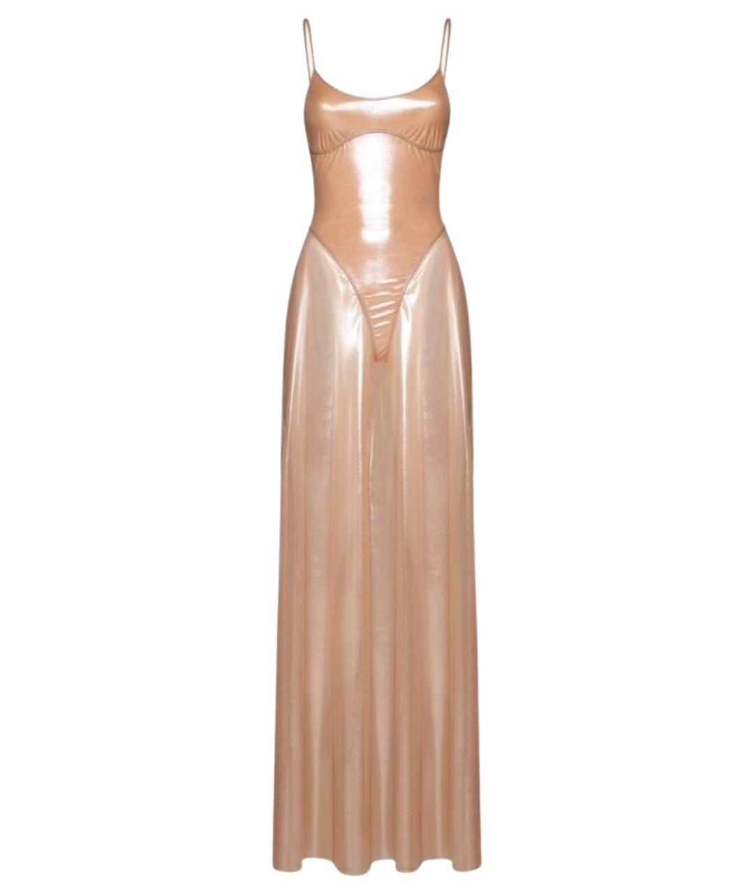 DIESEL Золотое вечернее платье, фото 1