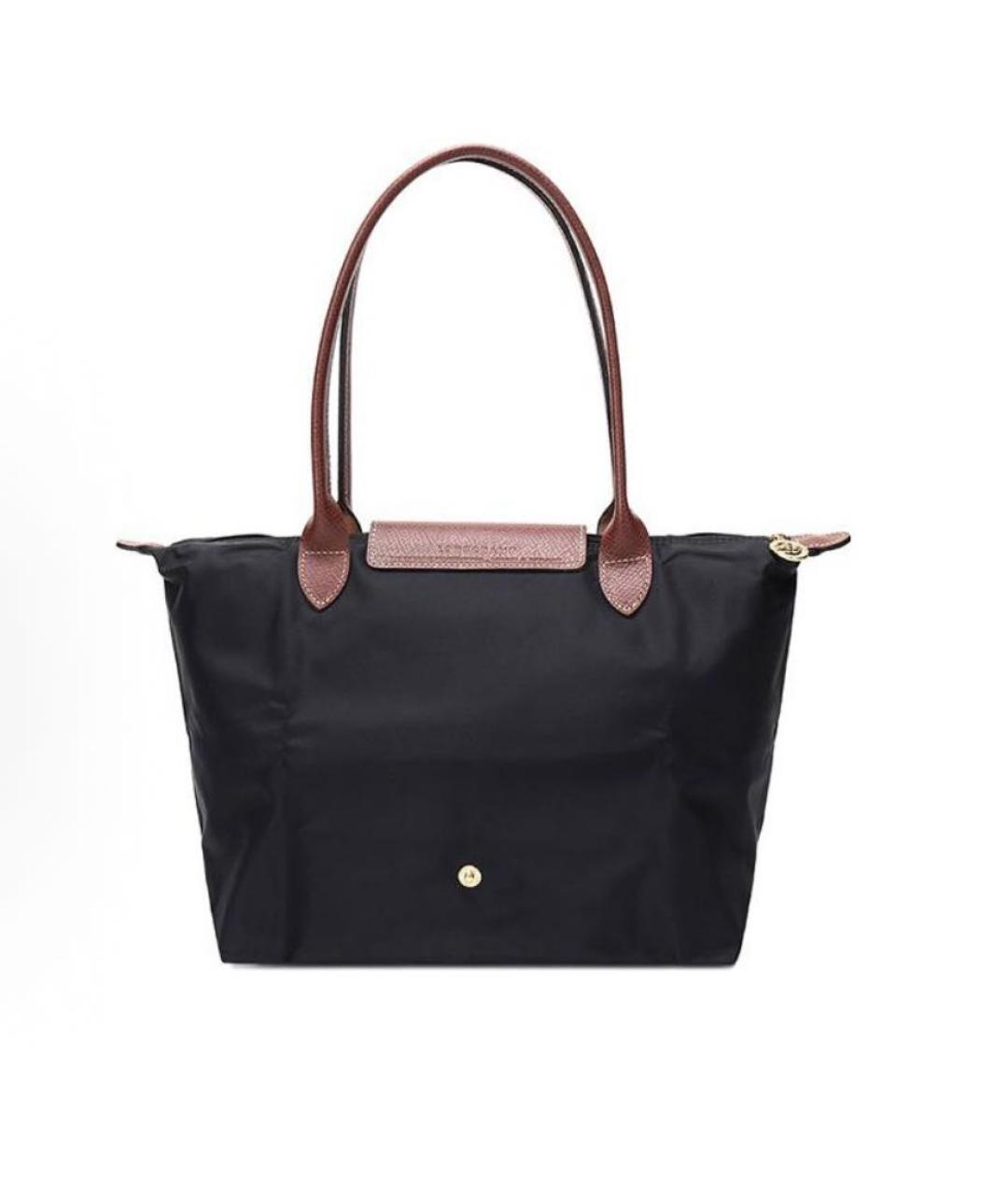 LONGCHAMP Черная сумка тоут, фото 3