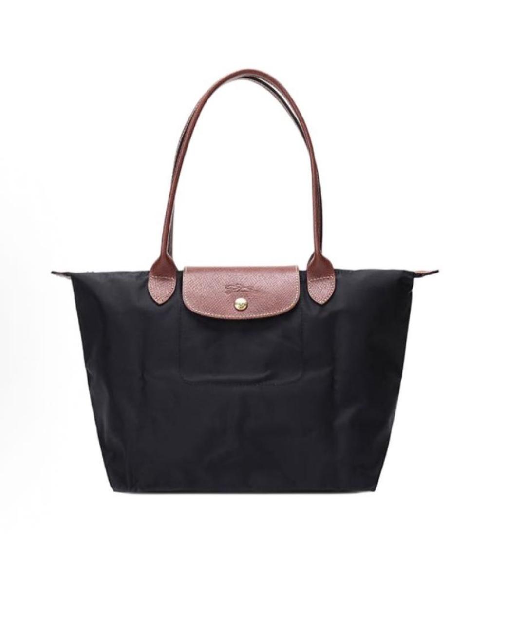 LONGCHAMP Черная сумка тоут, фото 9