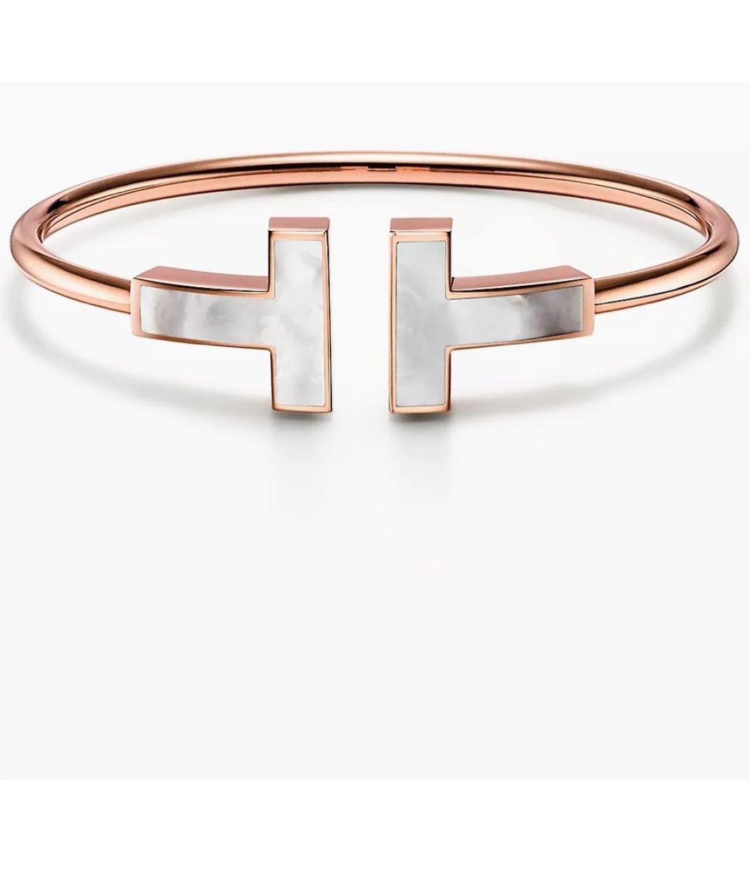 TIFFANY&CO Белый браслет из розового золота, фото 8