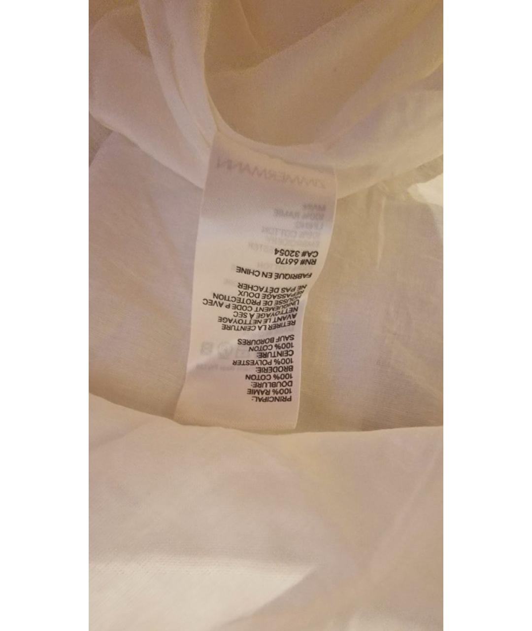 ZIMMERMANN Белый хлопковый сарафан, фото 5