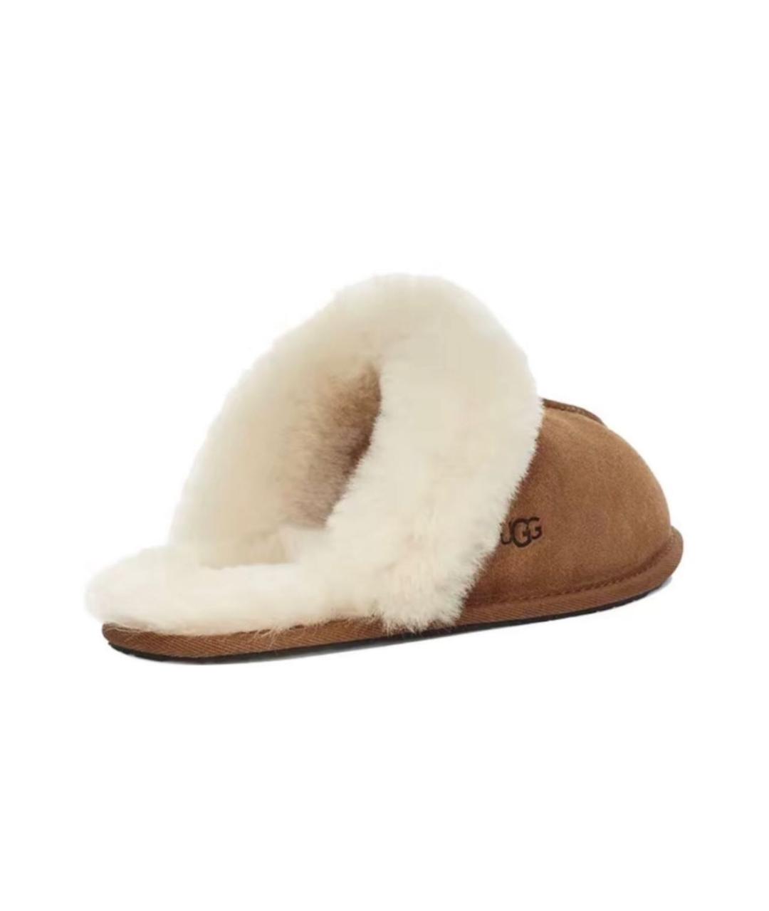 UGG AUSTRALIA Коричневые замшевые мюли, фото 3