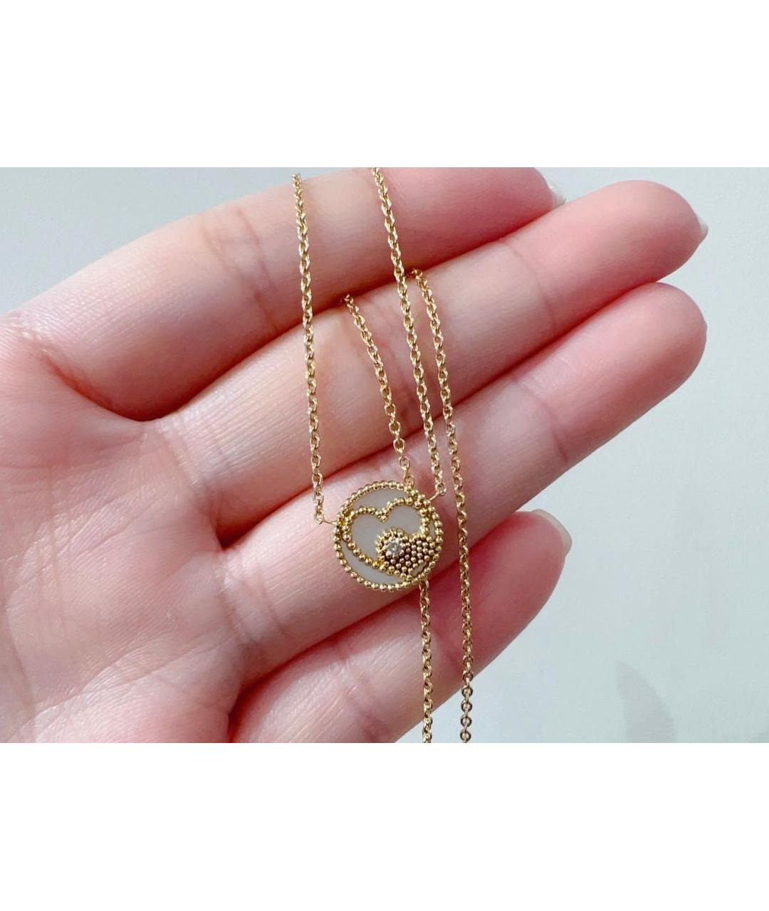 CHRISTIAN DIOR Золотое колье из желтого золота, фото 8