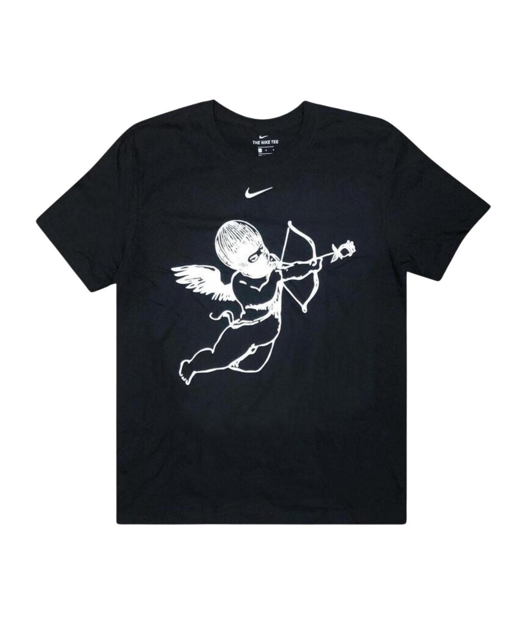 NIKE Черная хлопковая футболка, фото 1