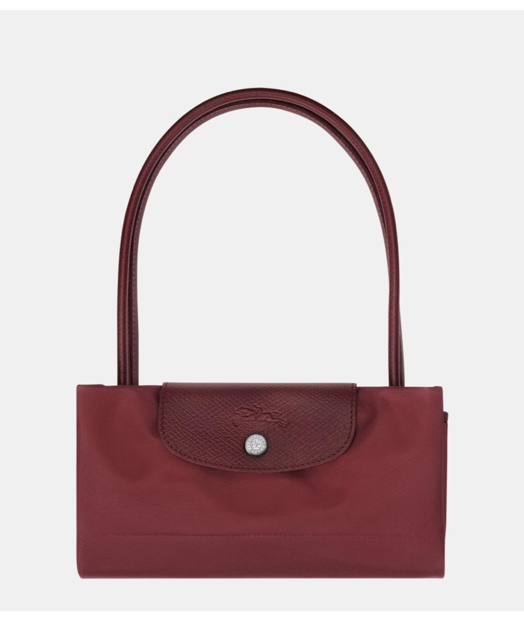 LONGCHAMP Бордовая сумка тоут, фото 6