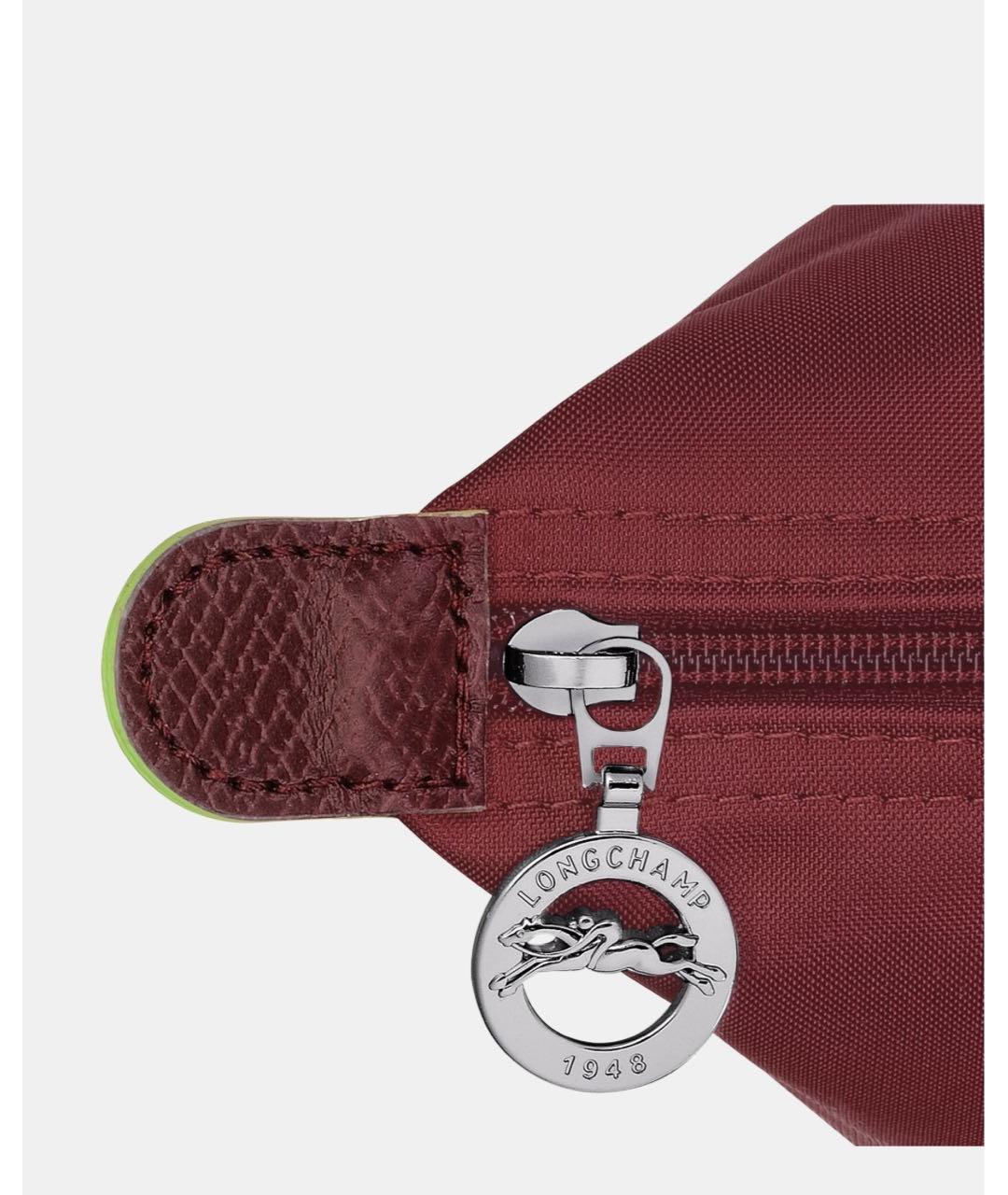 LONGCHAMP Бордовая сумка тоут, фото 5