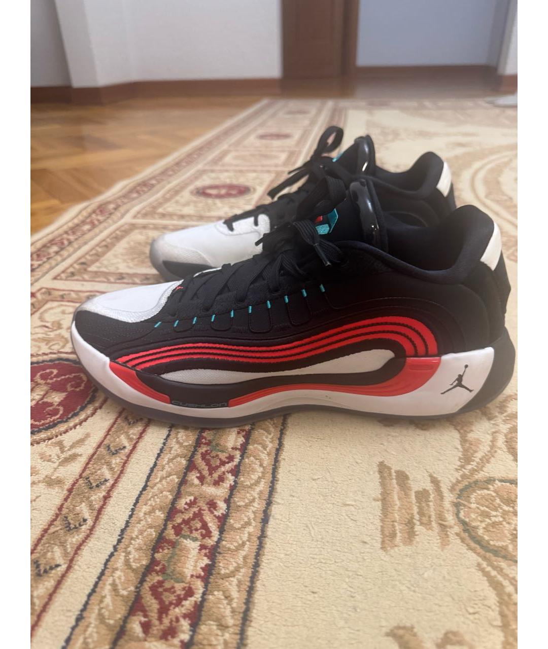 JORDAN Черные высокие кроссовки / кеды, фото 5