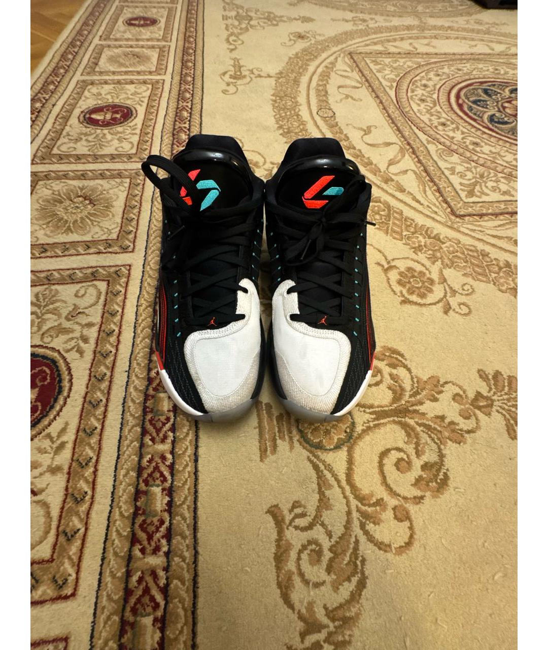 JORDAN Черные высокие кроссовки / кеды, фото 2