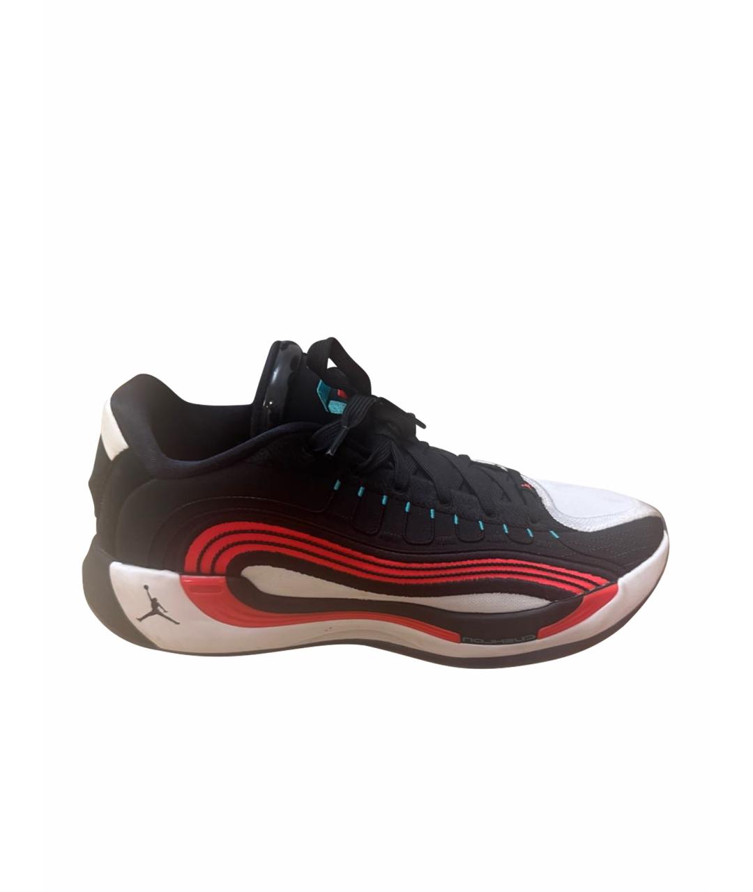 JORDAN Черные высокие кроссовки / кеды, фото 1