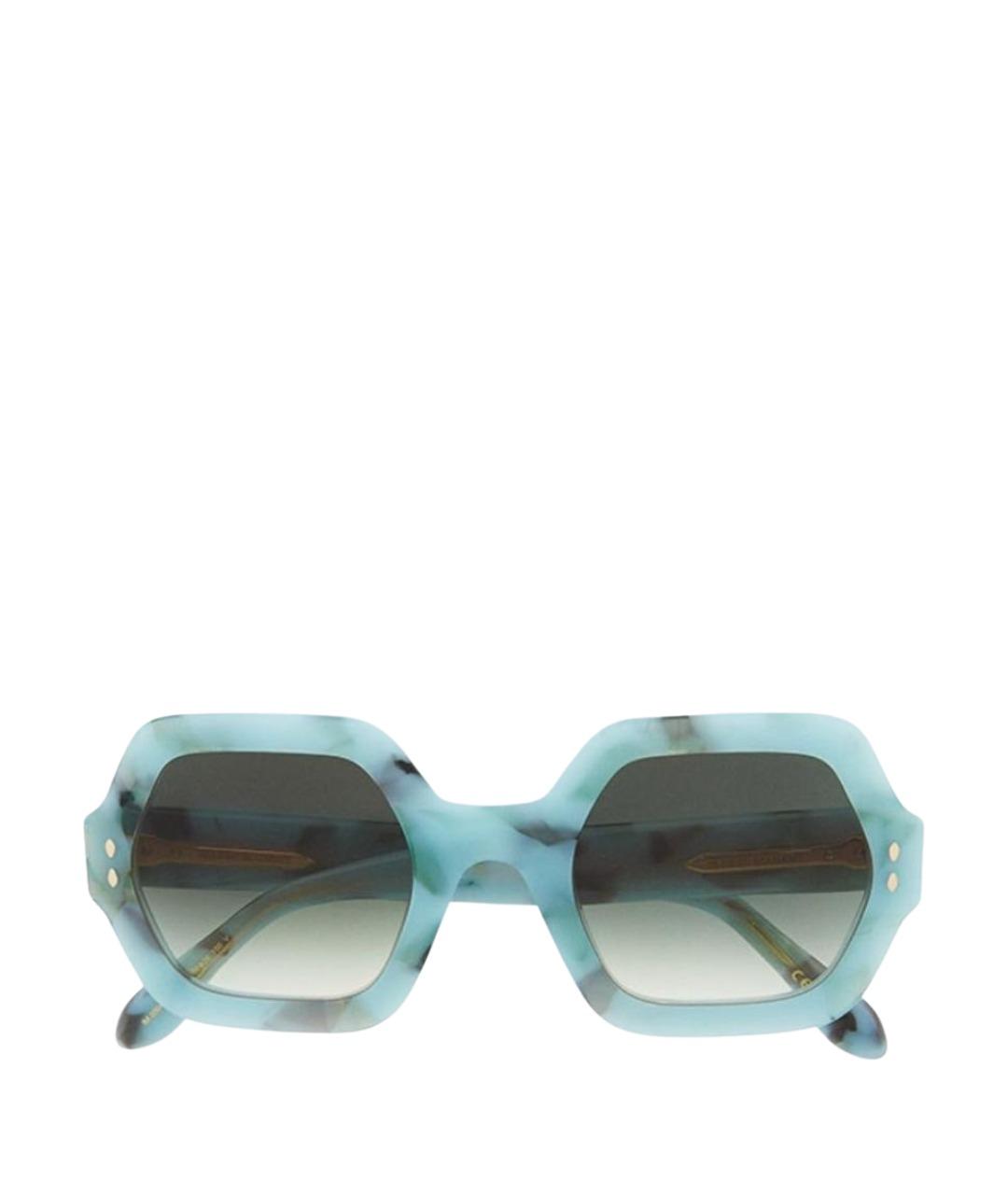 ISABEL MARANT Голубые пластиковые солнцезащитные очки, фото 1
