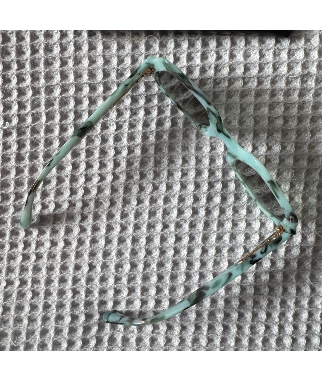 ISABEL MARANT Голубые пластиковые солнцезащитные очки, фото 8