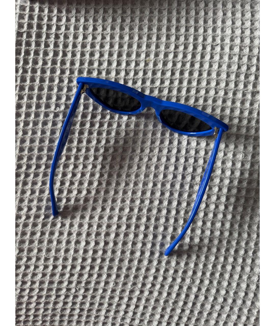 CELINE Синие пластиковые солнцезащитные очки, фото 6