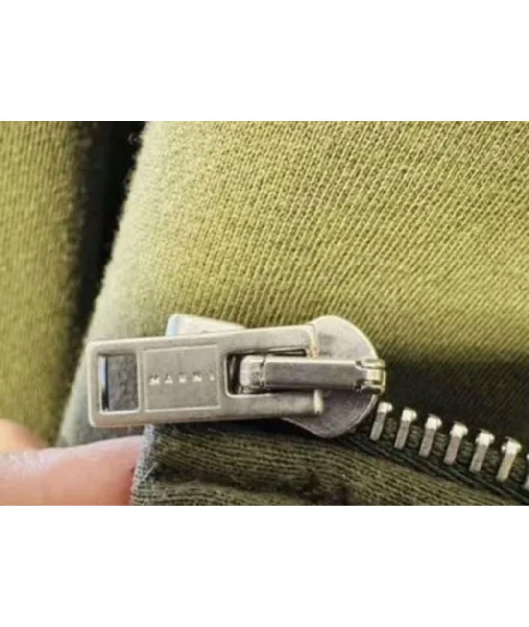 MARNI Зеленый хлопковый комплект, фото 7