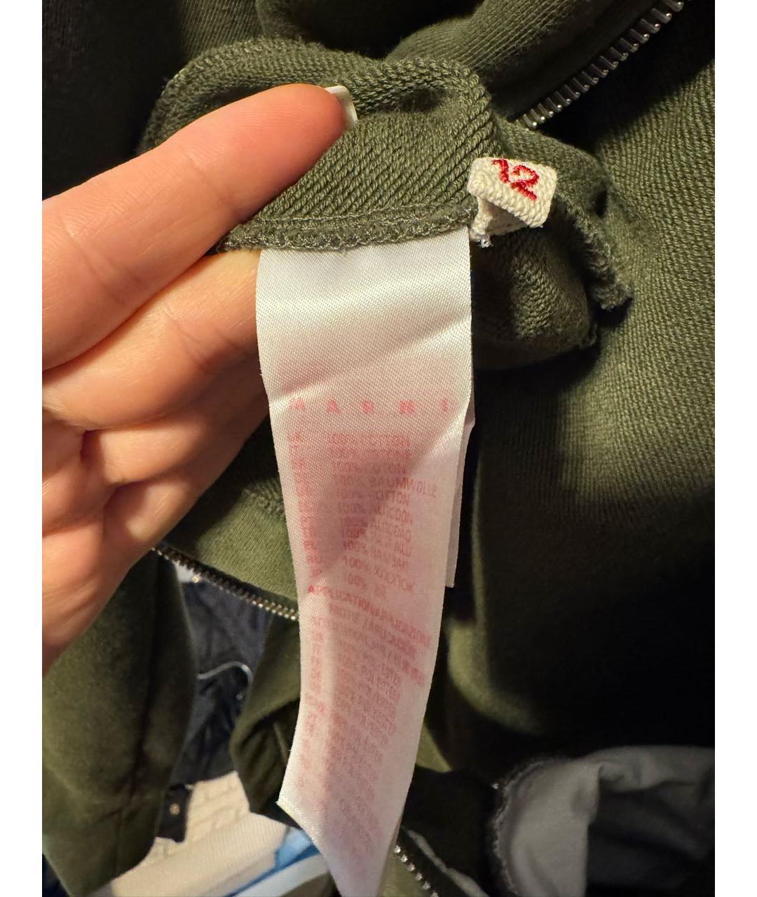 MARNI Зеленый хлопковый комплект, фото 5