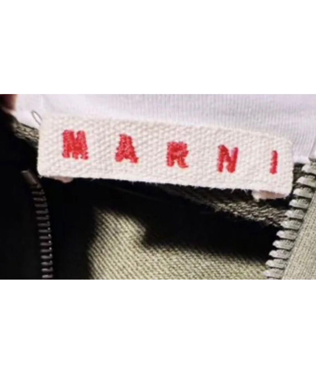 MARNI Зеленый хлопковый комплект, фото 6