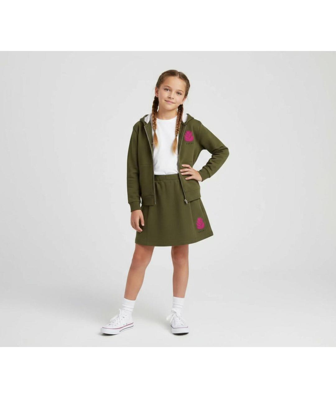 MARNI Зеленый хлопковый комплект, фото 3