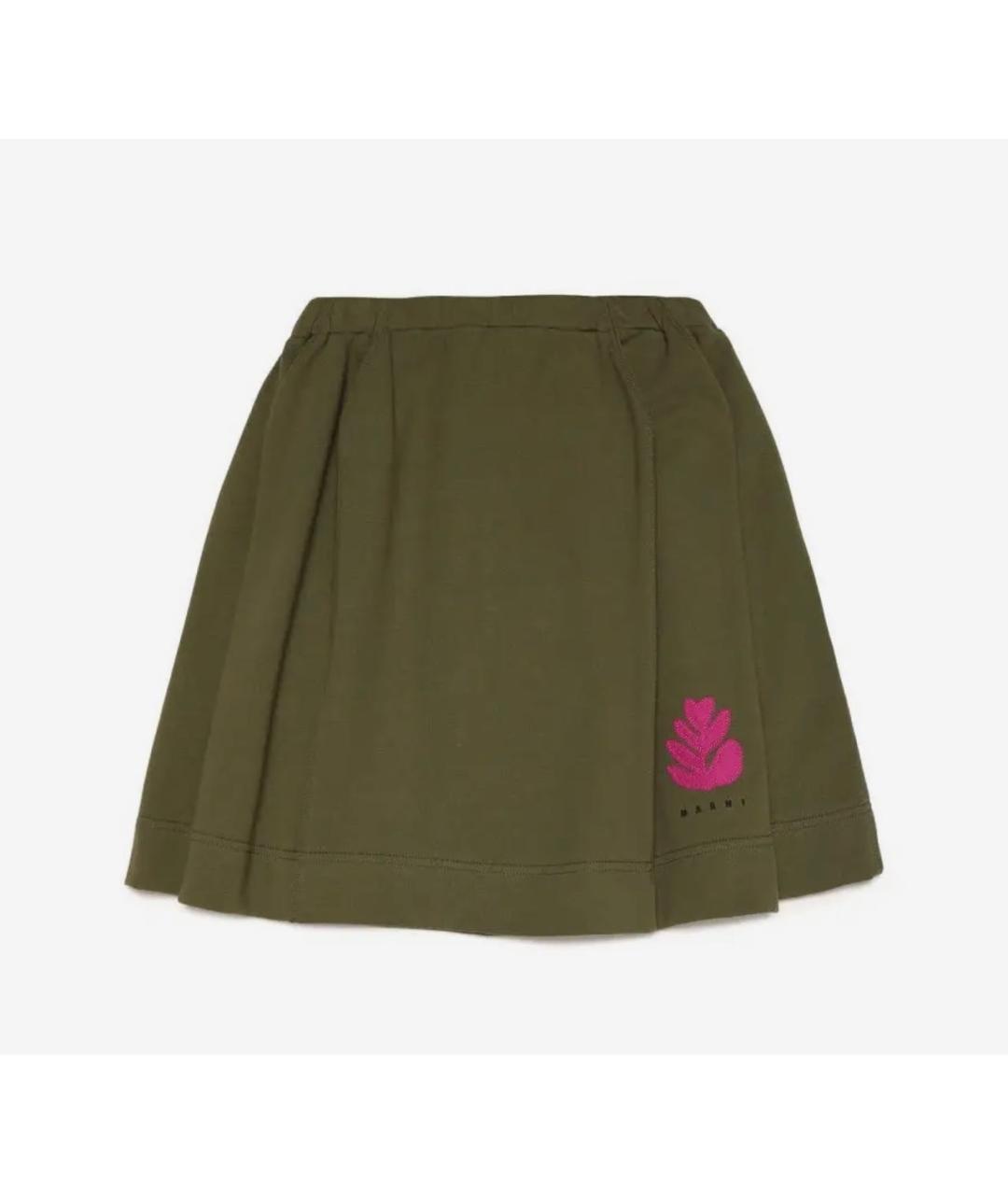 MARNI Зеленый хлопковый комплект, фото 2