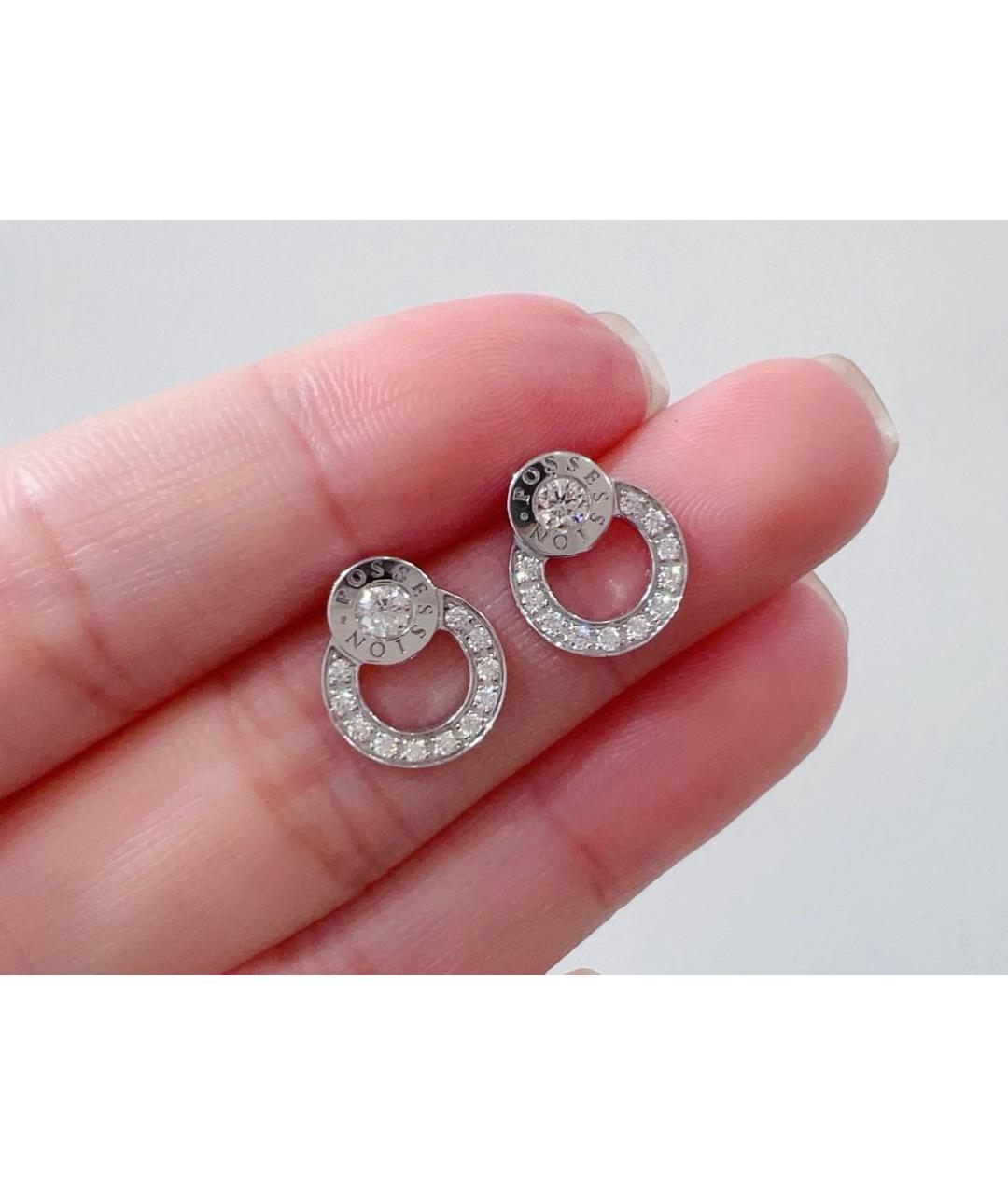 PIAGET Белые серьги из белого золота, фото 4