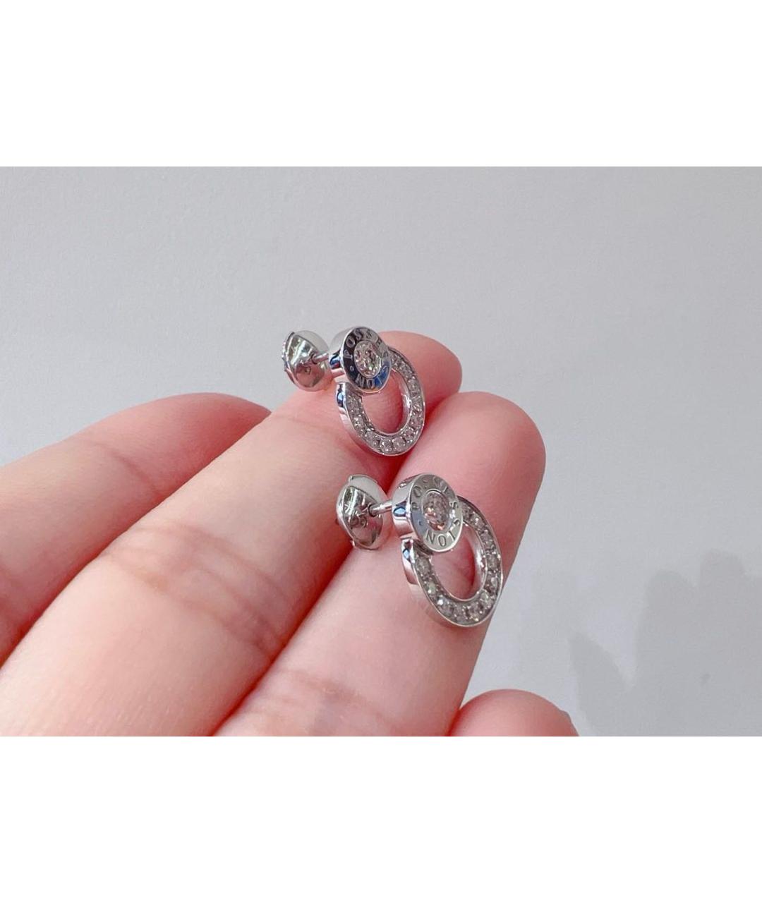 PIAGET Белые серьги из белого золота, фото 5
