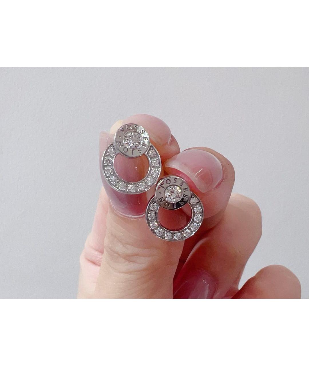 PIAGET Белые серьги из белого золота, фото 3