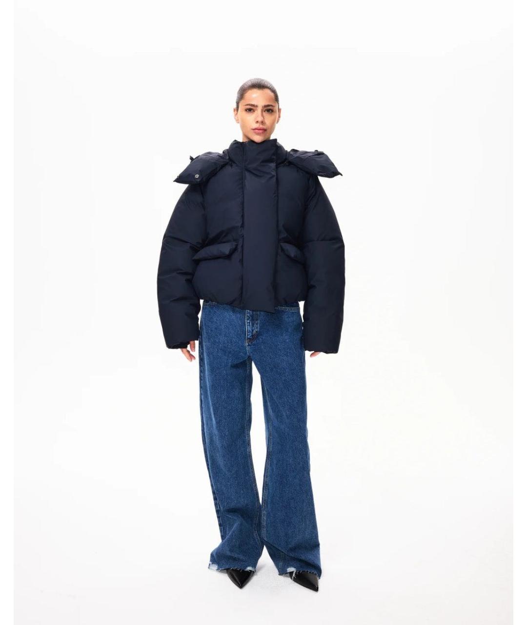 KHY Темно-синий пуховик, фото 2
