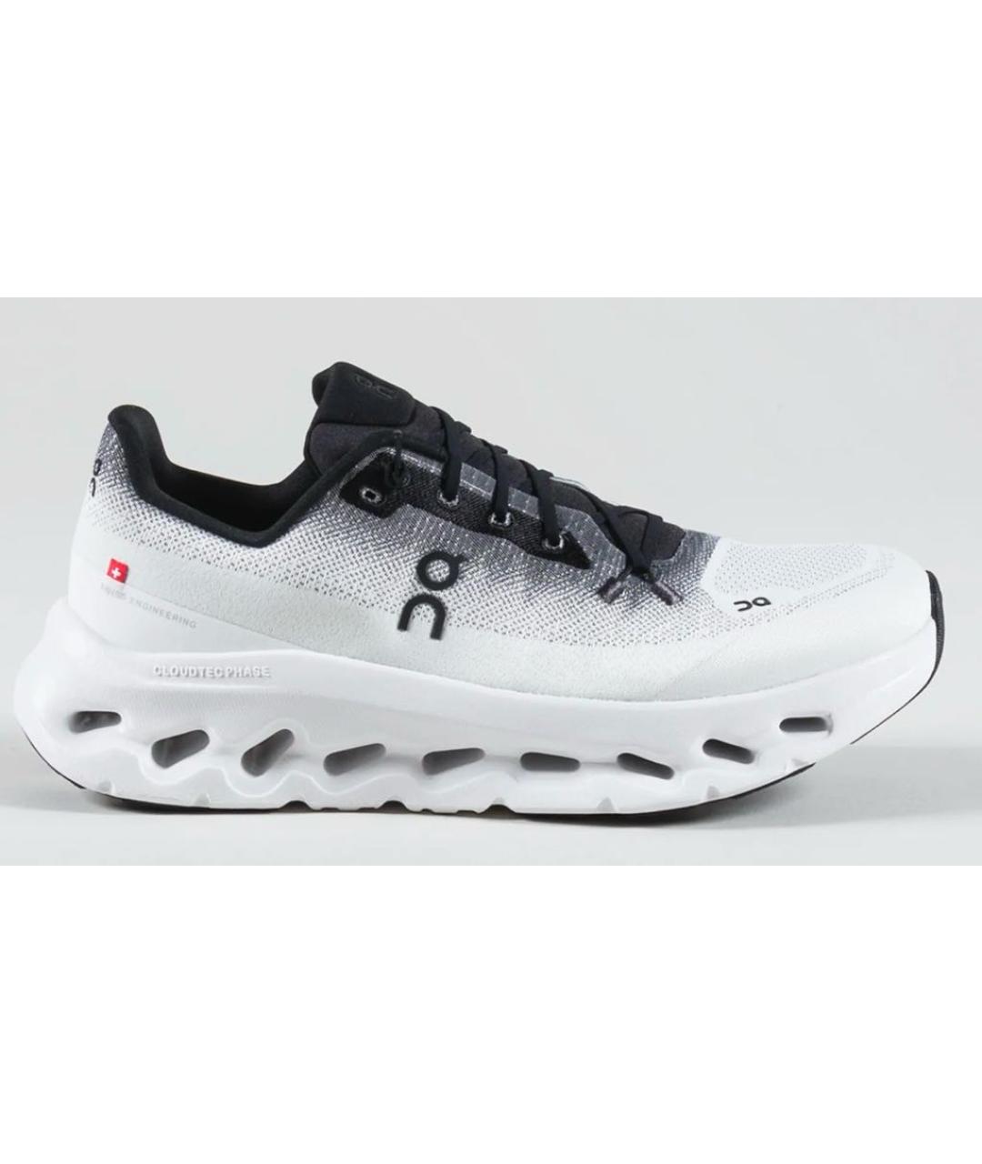 ON Белые текстильные низкие кроссовки / кеды, фото 9