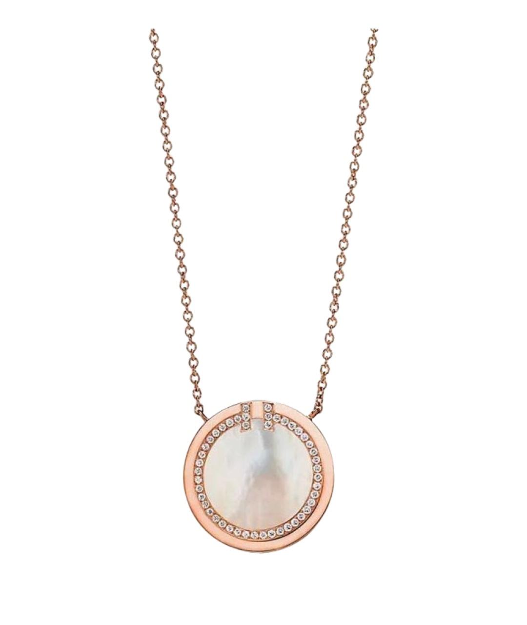 TIFFANY&CO Розовое колье из розового золота, фото 1