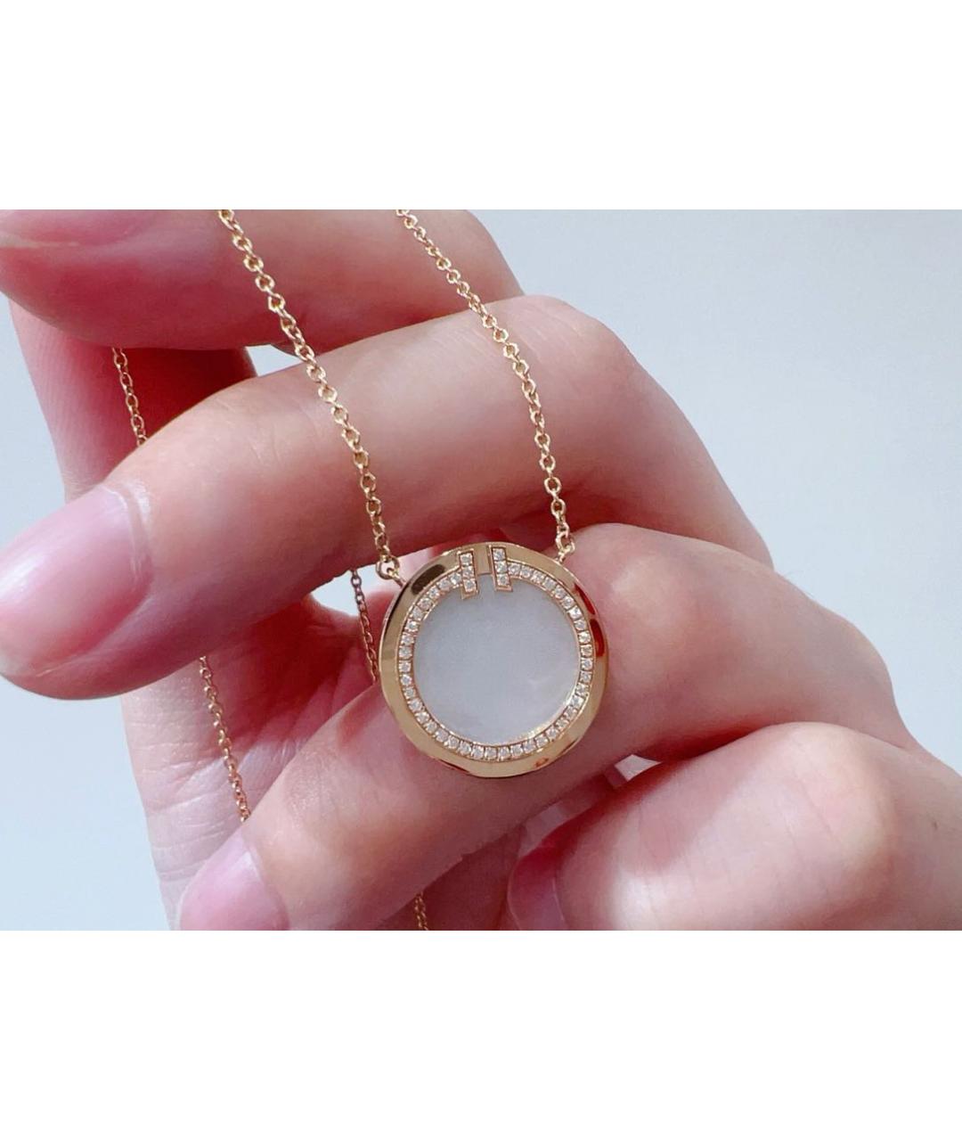 TIFFANY&CO Розовое колье из розового золота, фото 4