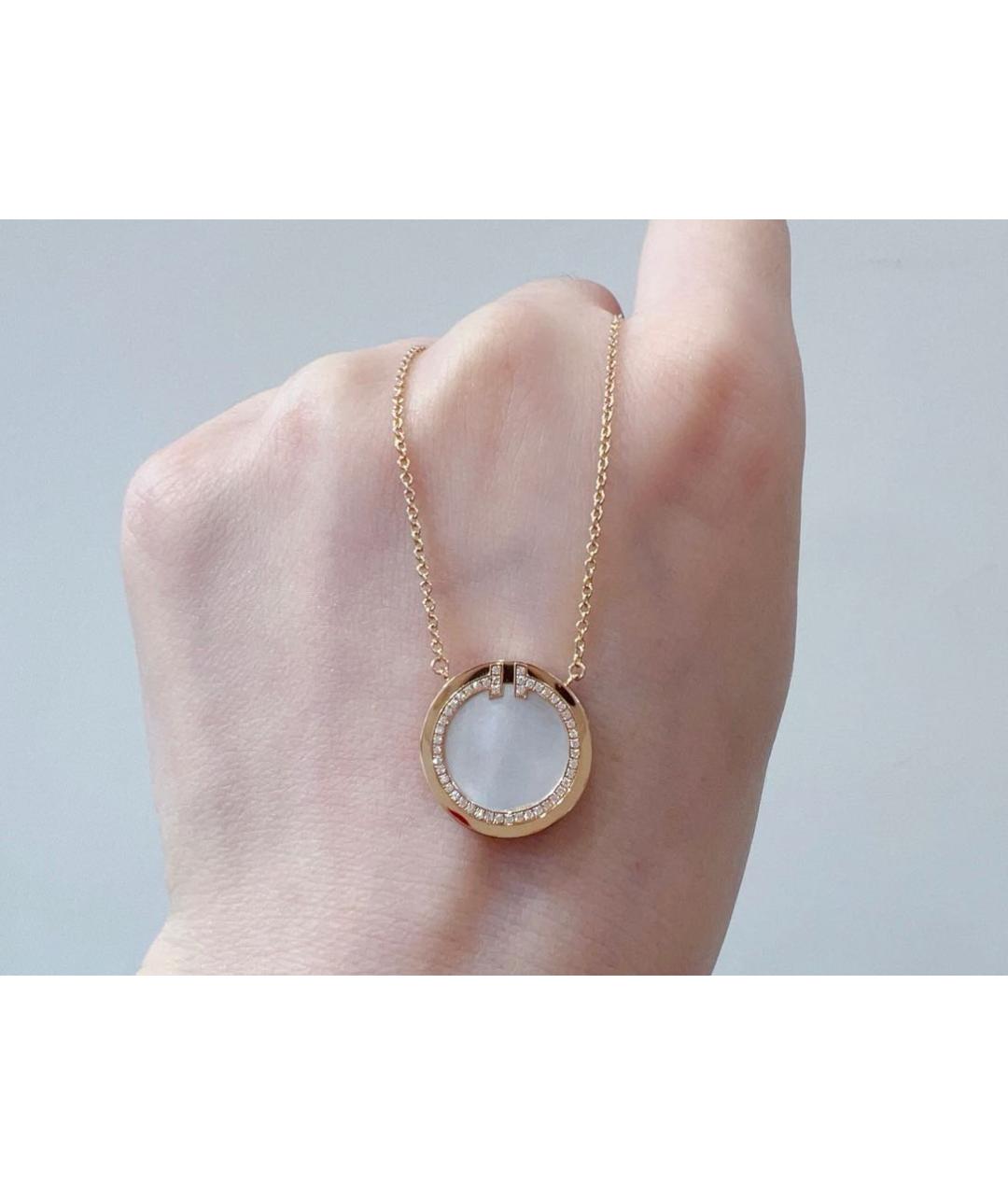 TIFFANY&CO Розовое колье из розового золота, фото 3