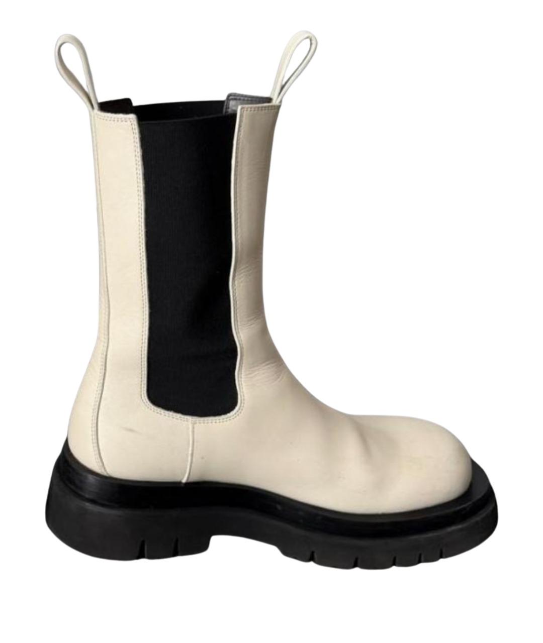 BOTTEGA VENETA Кожаные ботинки, фото 1