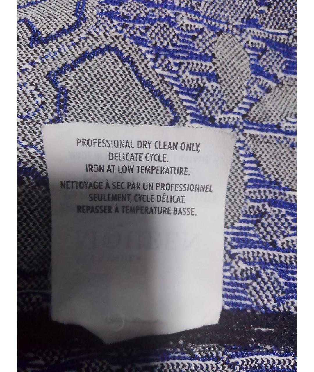 ALEXANDER MCQUEEN Черное вискозное повседневное платье, фото 5