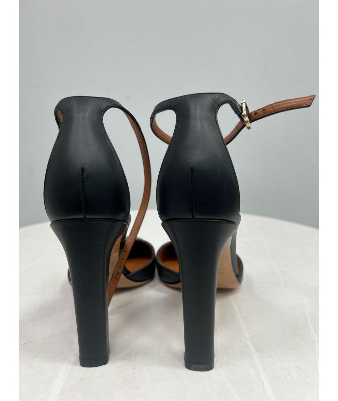 VALENTINO Черные кожаные туфли, фото 2