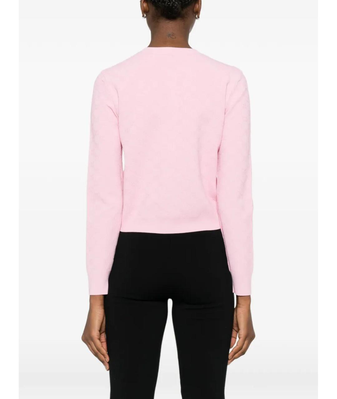 GUCCI Розовый вискозный кардиган, фото 5