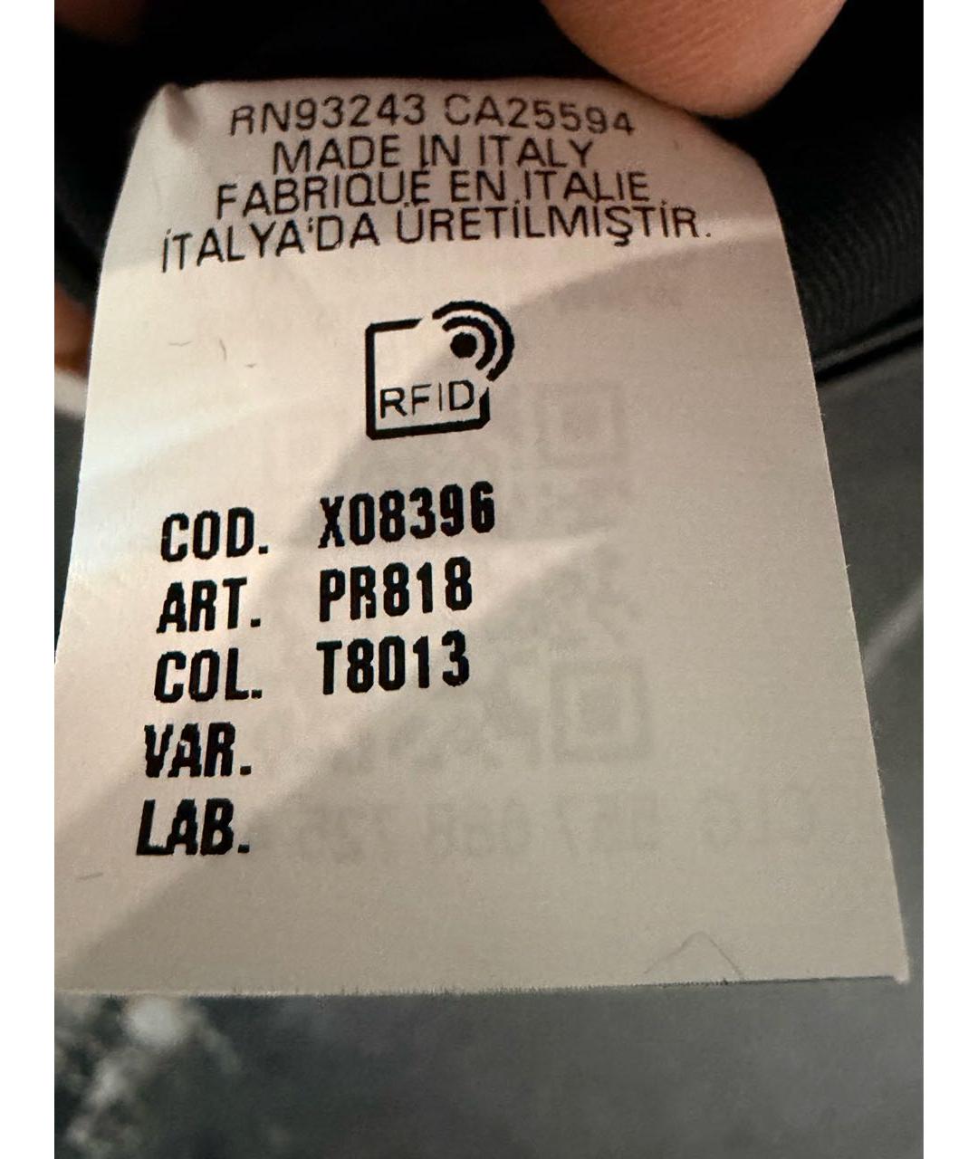 DIESEL Черная кожаная сумка через плечо, фото 7