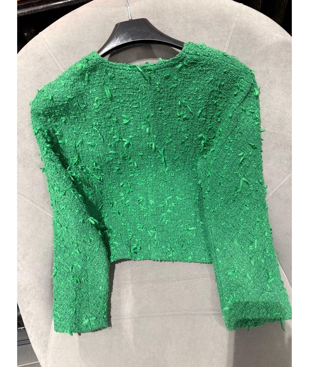 MAX MARA STUDIO Зеленый жакет/пиджак, фото 8