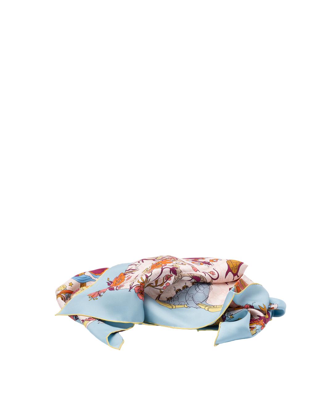 GUCCI Мульти шелковый платок, фото 2