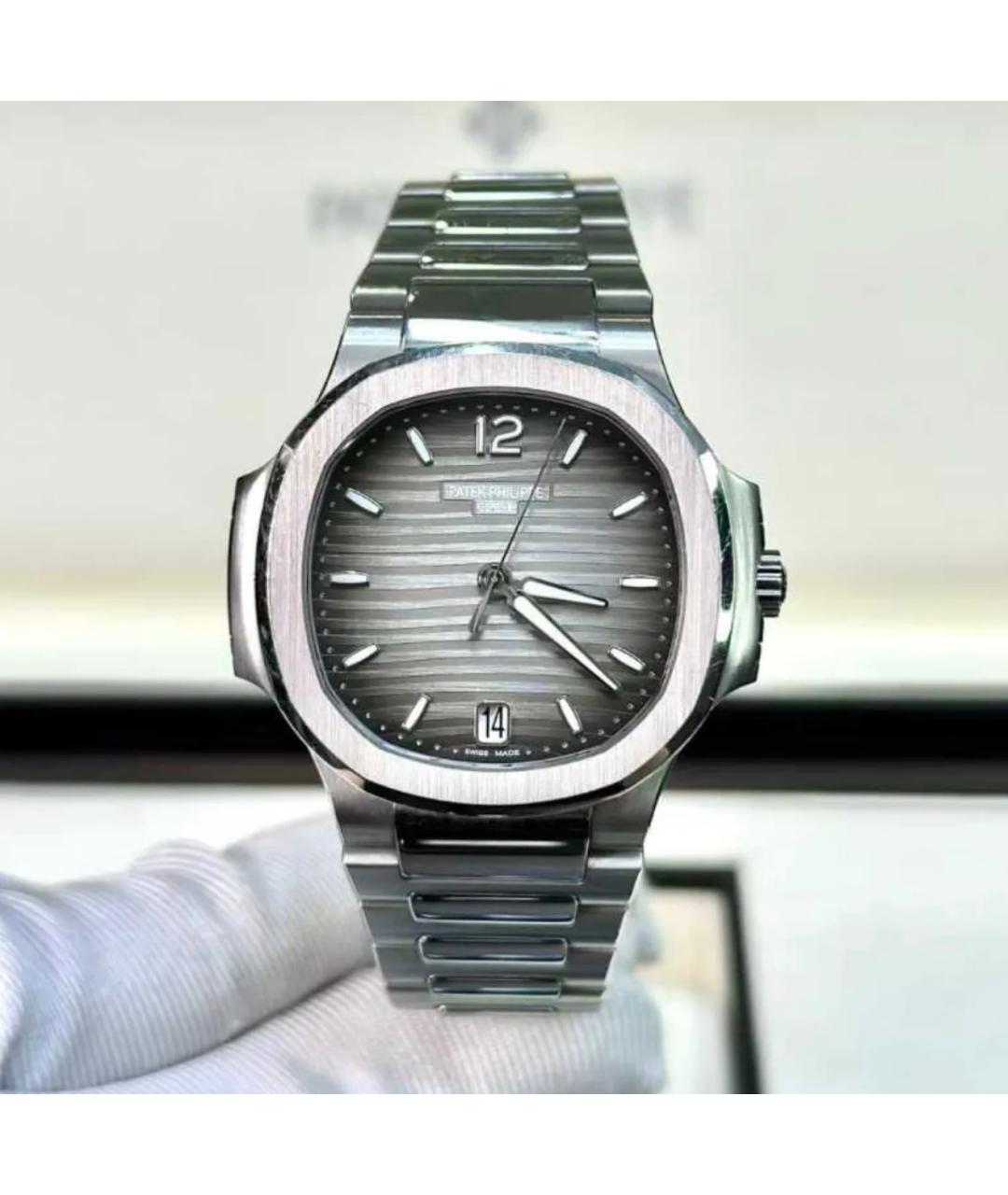 PATEK PHILIPPE Серебряные металлические часы, фото 2