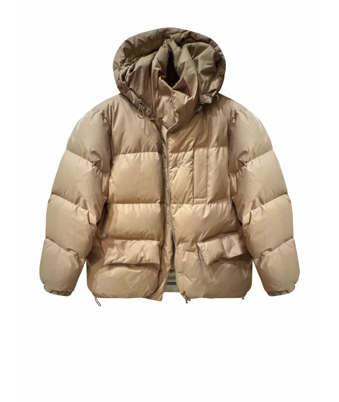 THE FRANKIE SHOP Коричневая полиэстеровая куртка, фото 1